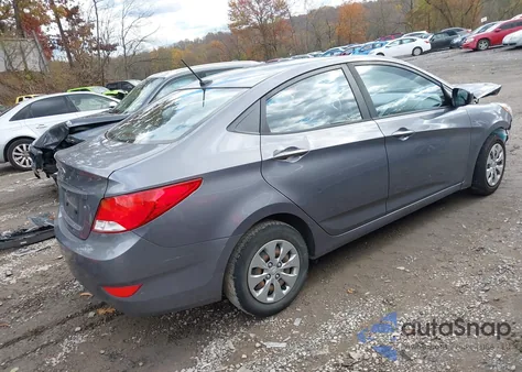 2016 Hyundai Accent Se из США, поврежденный, VIN KMHCT4AE3GU078132